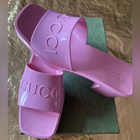 Gucci Rubber slipper and sole sandal - Picture 6 of 9